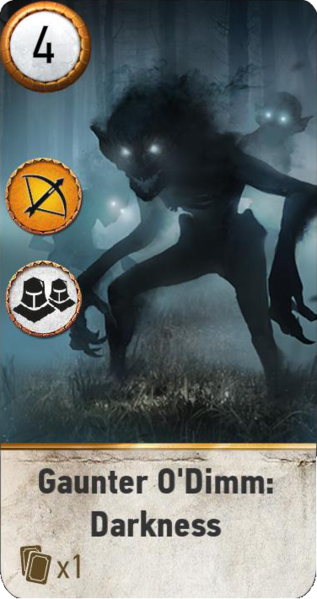 Gaunter O Dimm Darkness Gwent Card Witcher Wiki