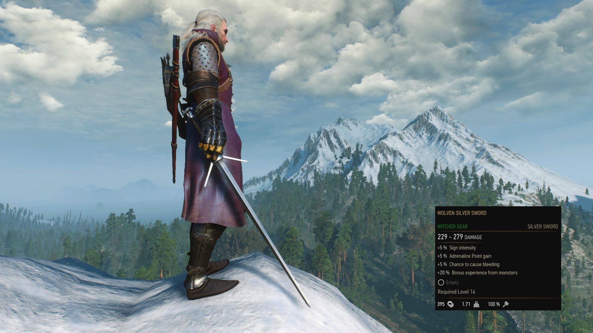 witcher 3 how to get wolven silver sword