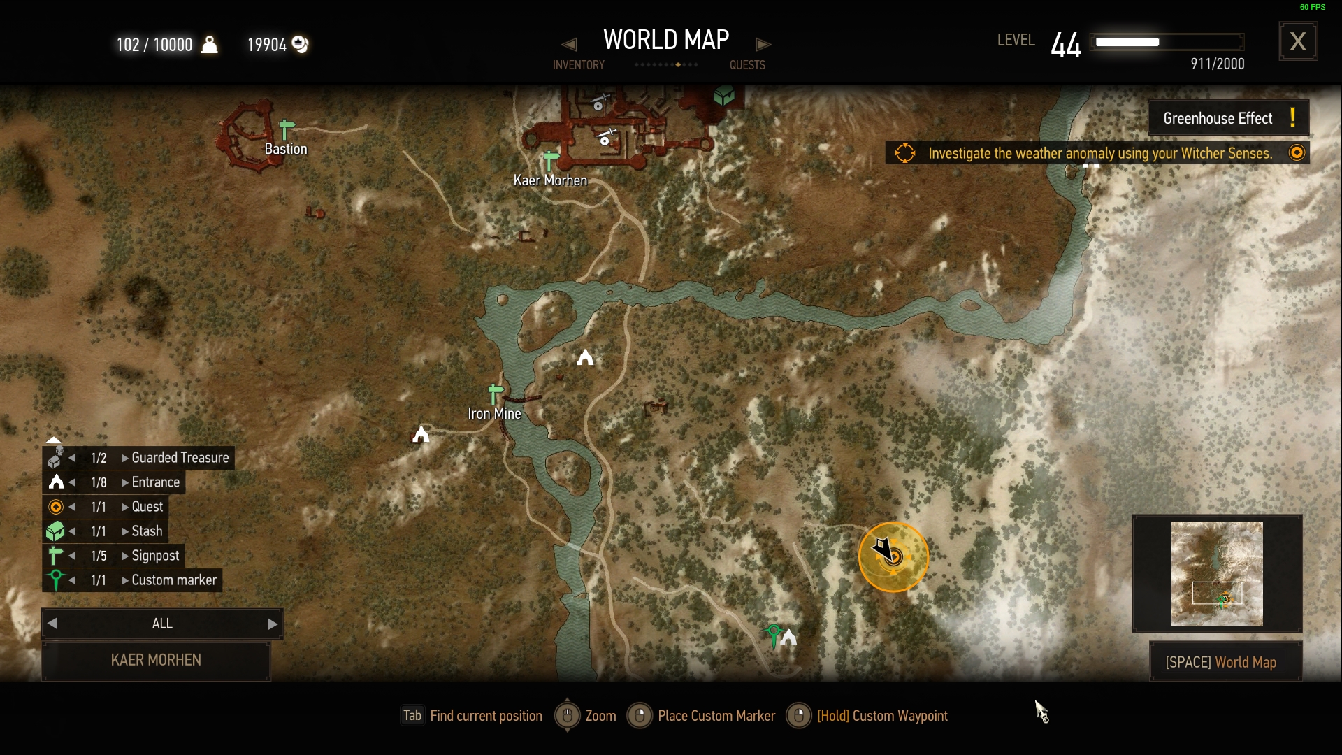 The witcher 3 map kaer morhen фото 45