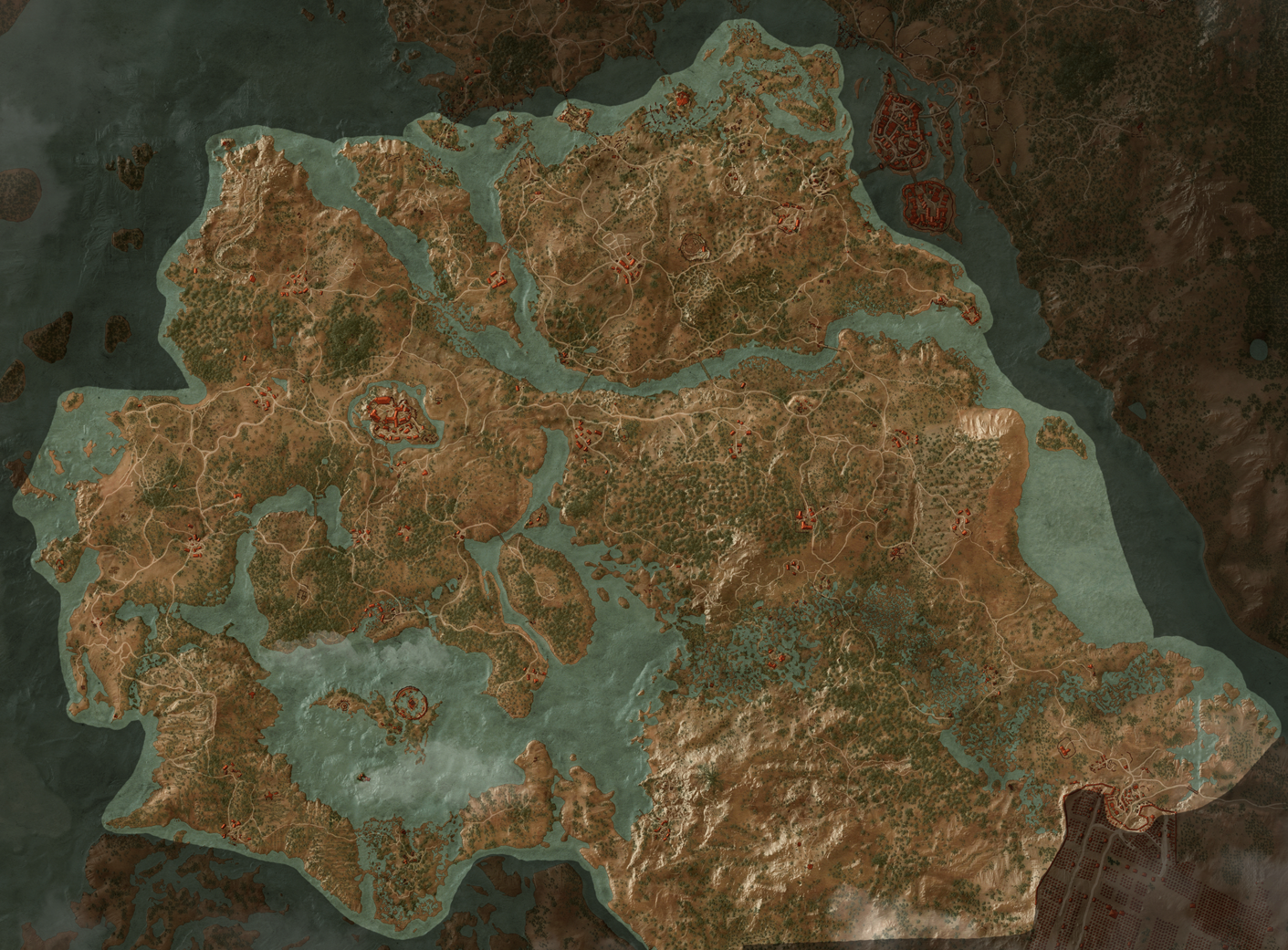 The witcher 3 map quests фото 97