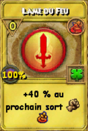Lame du feu CT