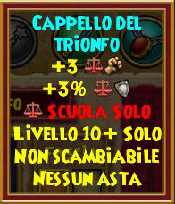 Cappello del trionfo stat