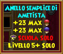 Anello semplice di ametista stat