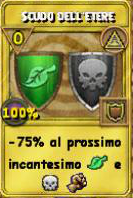Scudo dell'etere oro
