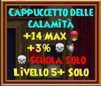 Cappuccetto delle calamità stat