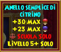 Anello semplice di citrino stat
