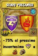 Scudo vulcnaico oro