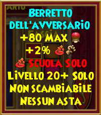 Berretto dell'avversario stat