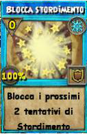 Blocca stordimento