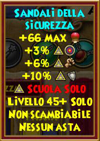 Sandali della sicurezza stat