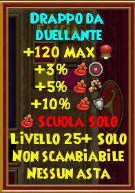 Drappo da duellante stat