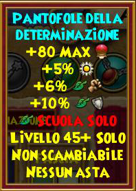 Pantofole della determinazione stat