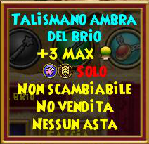 Talismano ambra del brio stat