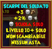 Scarpe del soldato stat