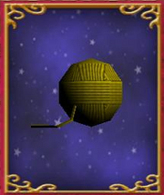 Ball of Yellow Yarn