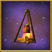 Campfire With Kettle