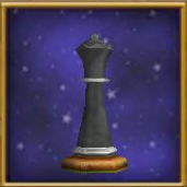 Black Queen Chesspiece
