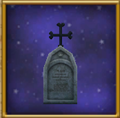Crossbone Gravestone