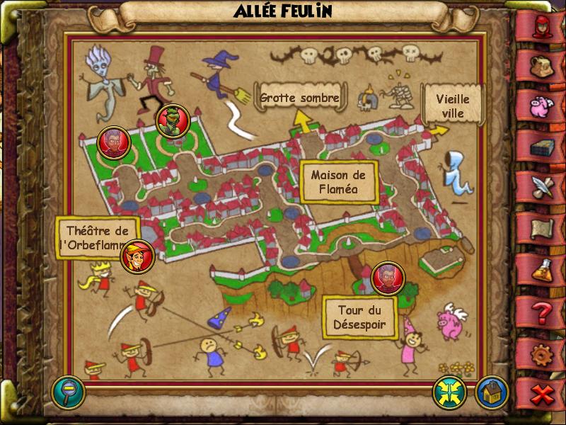 Carte feulin