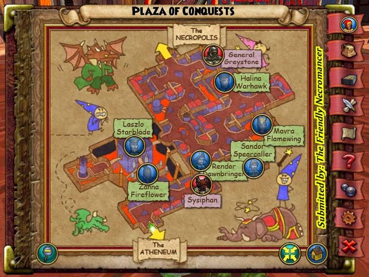 Plaza of conquests