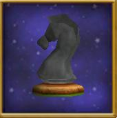 Black Knight Chesspiece