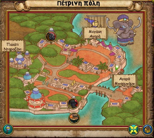 Χάρτης Πέτρινη Πόλη