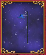 Blue Street Light