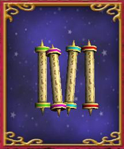 Row of Scrolls