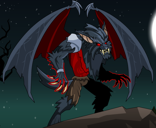 Werewolf vampire hybrid anime