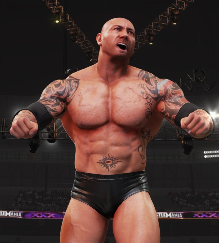 Batista Wrestlemania S Main Event Wiki Fandom - john cena wrestlemania 21 attire updated roblox