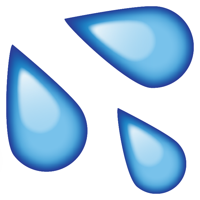 image sweat water emoji