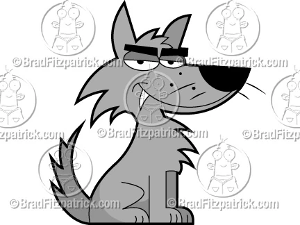 Image - A163-cartoon-wolf-clip-art.jpg | Wolves wolves wolves Wiki