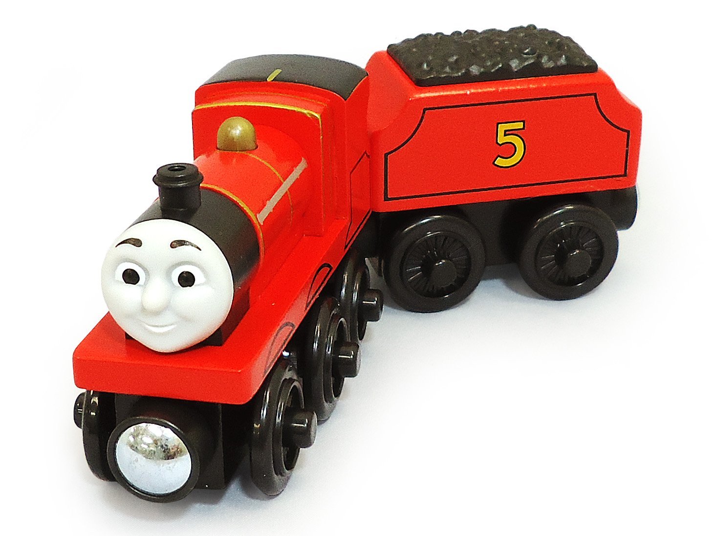 wooden james train