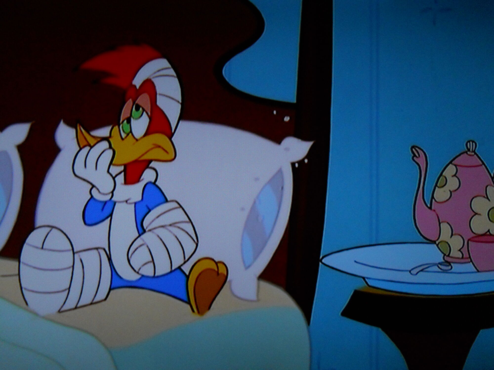 gorgeous gal woody woodpecker