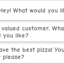 Dialogue Work At A Pizza Place Wiki Fandom