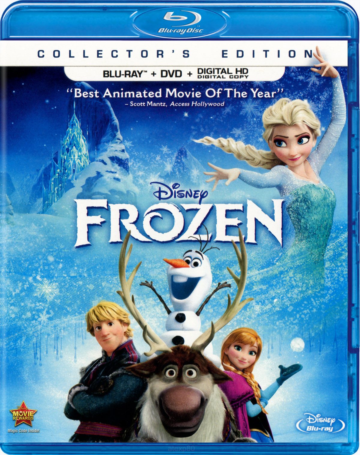 Frozen (Bluray/DVD) Twilight Sparkle's Media Library Fandom