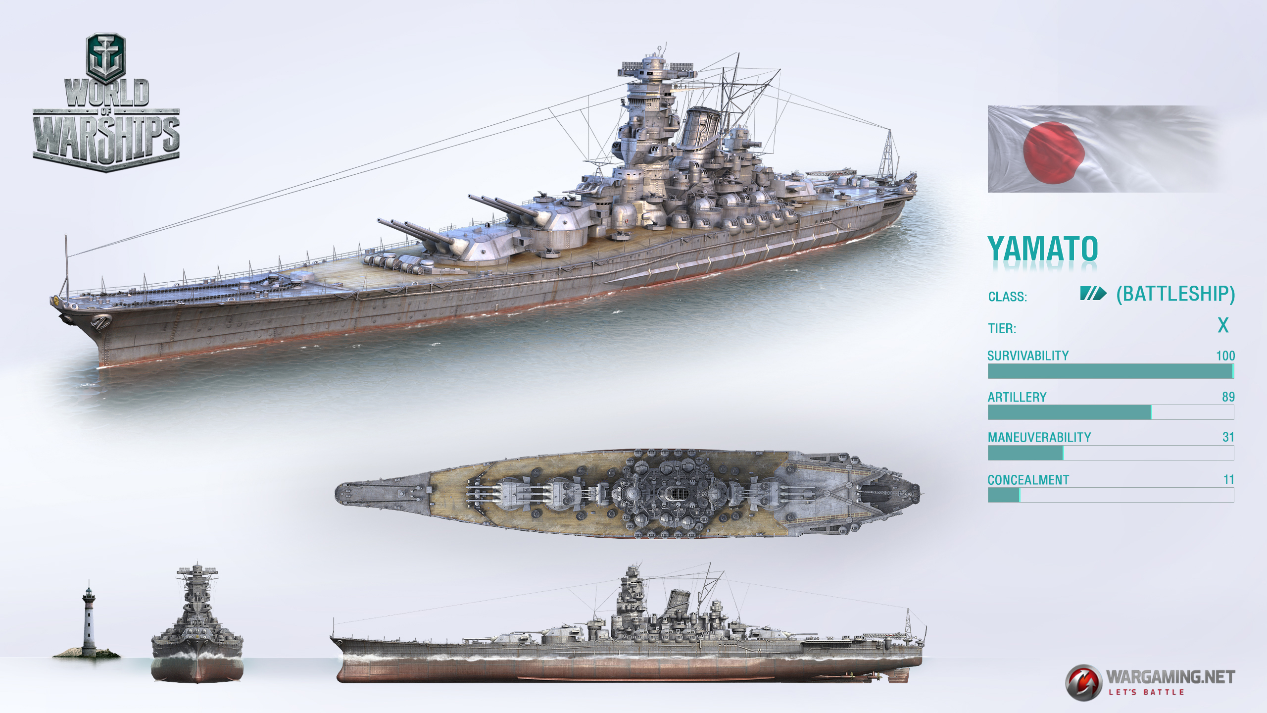 kancolle world of warships yamato