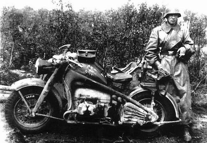 ww2 zundapp motorcycle