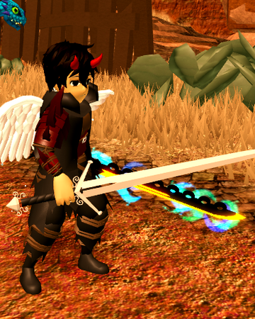 Winged Longsword World Zero Wiki Fandom - roblox world zero all classes