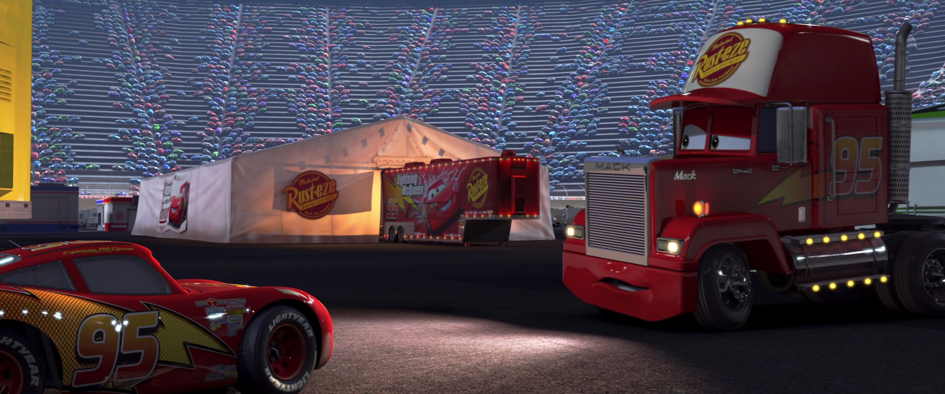 lightning mcqueen car hauler