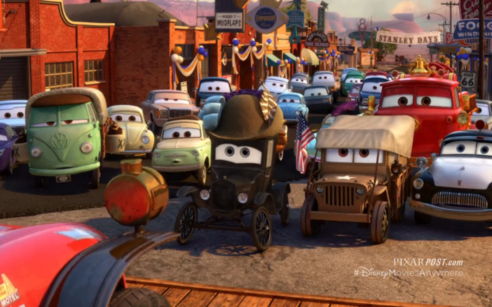 the radiator springs 500