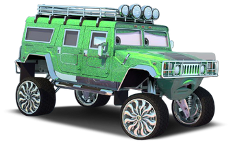 disney cars hummer