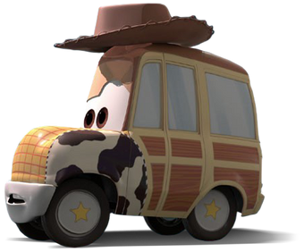 woody car cars movie