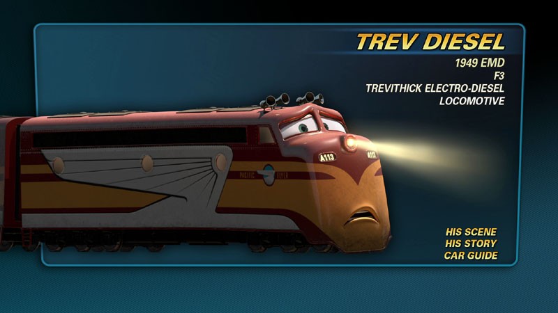 disney cars trev diesel