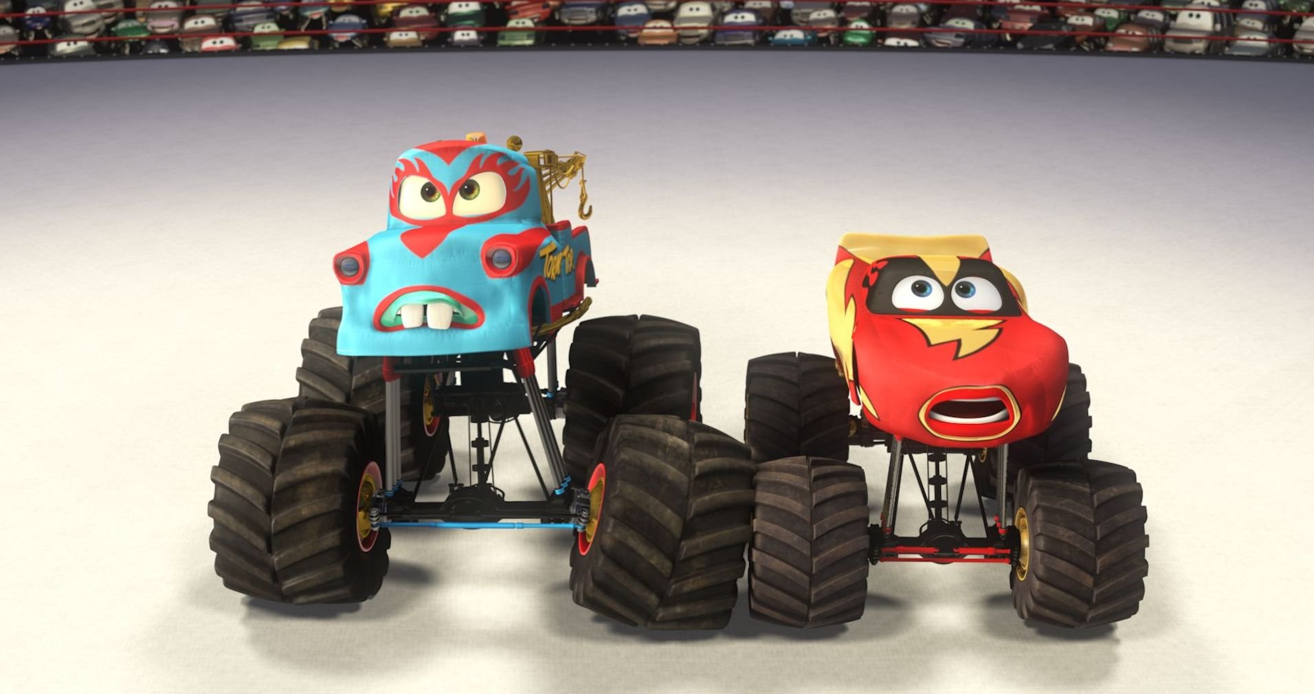 cars toon mater's tall tales monster truck mater