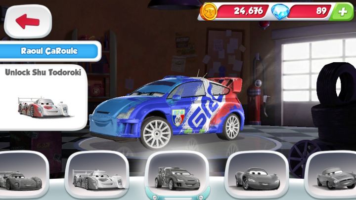 cars fast as lightning raoul caroule