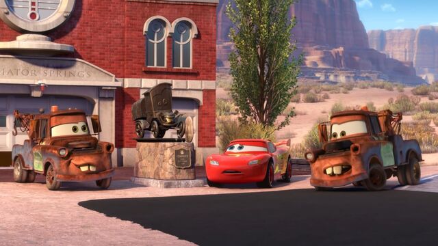Image - LightningMcQueenTimeTravelMater.jpg | World of Cars Wiki