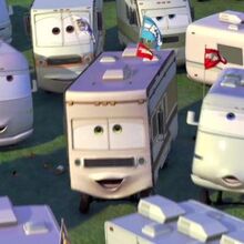 disney cars van scanlane