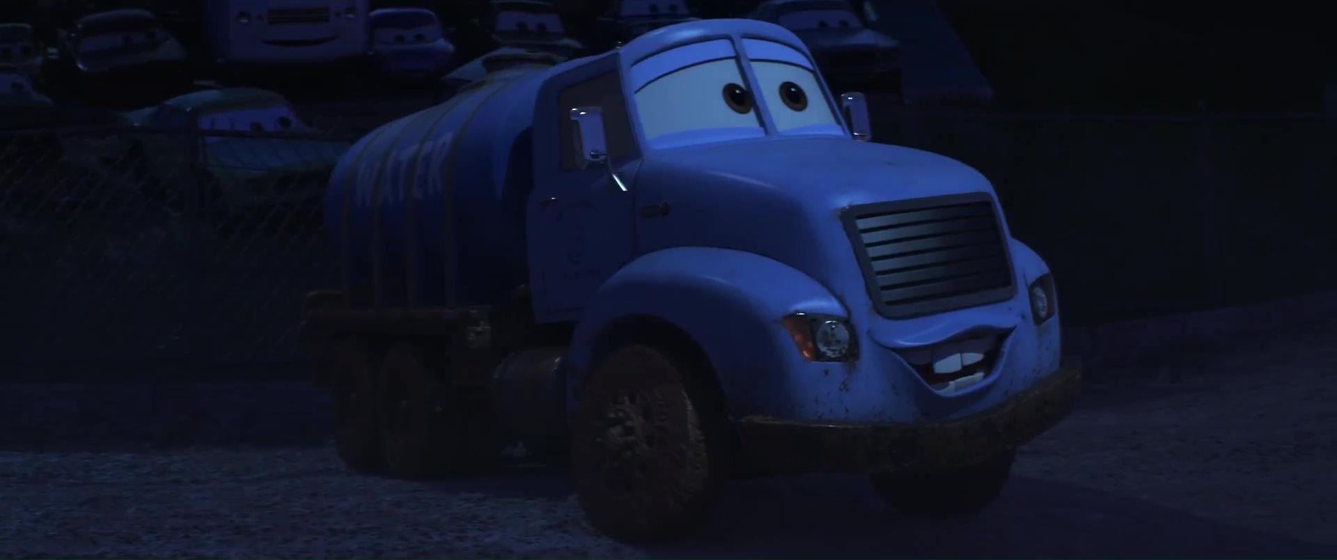 disney cars water truck