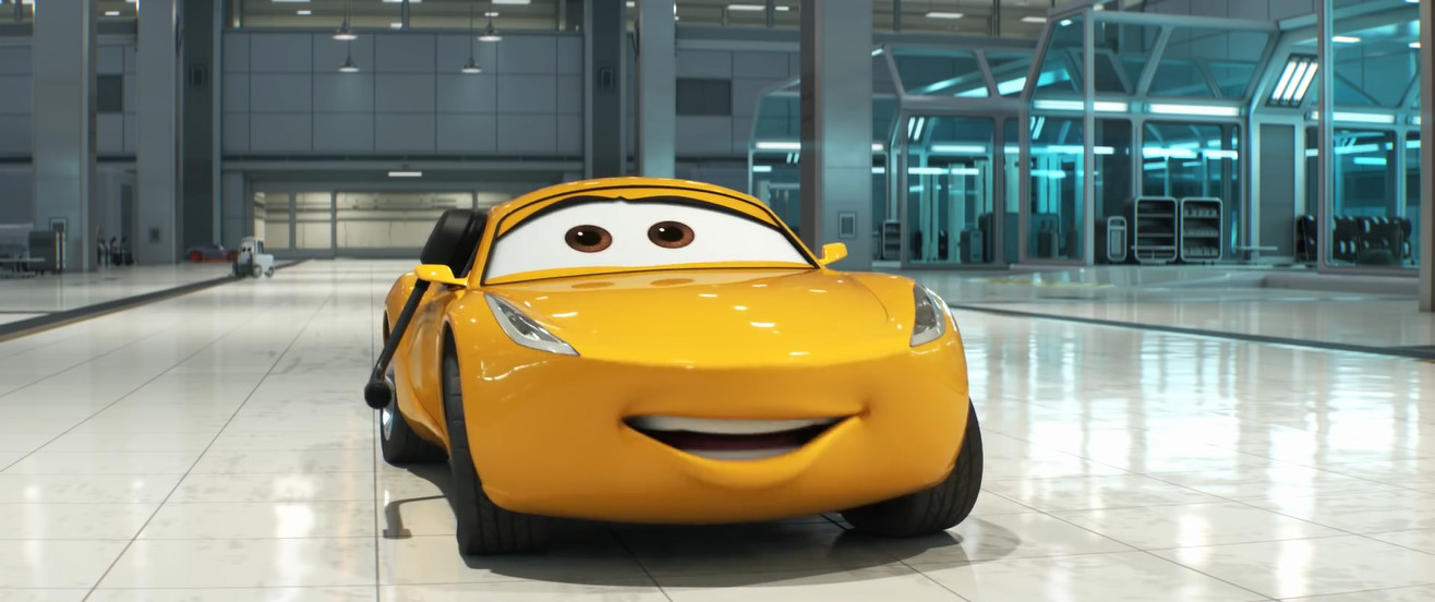 cars 3 yellow car